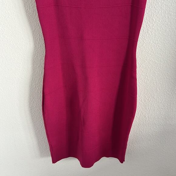 Guess Los Angeles Sleeveless Party Sheath Pink Dress Bondage Y2K 4 - Picture 10 of 11